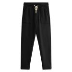 Knitted Long-staple Cotton Yarn Waffle Sweatpants - Image 3