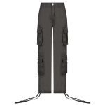 Street Hip-hop Trousers With Pockets Low Waist Overalls Fashion Casual Cargo Pants - Image 10