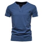 Sports T-shirt Slim Cotton Pocket Men - Image 7
