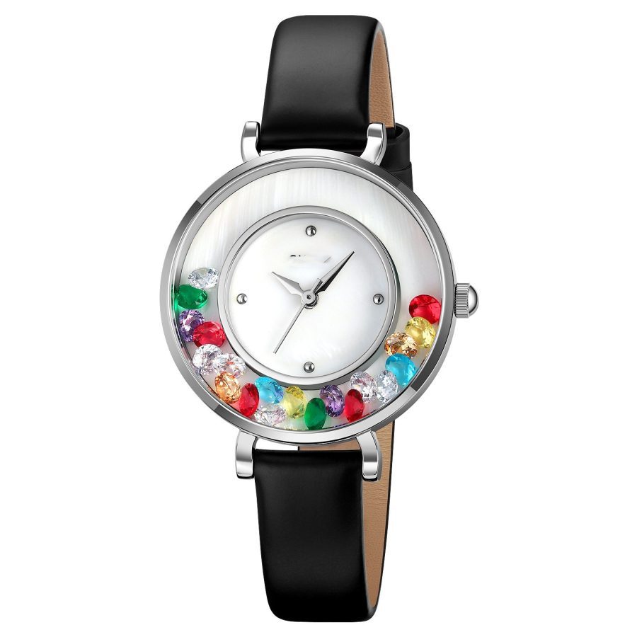 Elegant Gemstone Ball Exquisite Women's Watch - Image 3