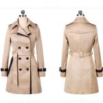 Ladies Autumn Trench Coat For Women Winter Long Coats - Image 2