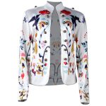 Women's Fashion Temperament Commute Cardigan Printed Coat - Image 4