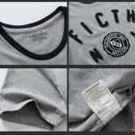 Men Short Sleeved T Shirt Pure Cotton - Image 4