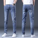 High End Blue Jeans Men Summer - Image 3