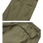 Big Pocket Knee Three-dimensional Cut Trendy Overalls - Image 5