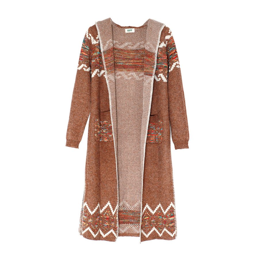 Sweater Large Coat Cardigan Sweater - Image 6