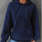 Women's Loose Casual Solid Color Long-sleeved Sweater - Image 10