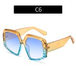 Personality Colorful Trend Sunglasses Women European And America - Image 7