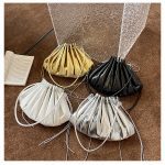 Western Style One Shoulder Crossbody Mini Small Solid Color Square Bag - Image 10