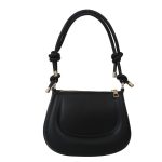 New Street Popular Stylish Simple Solid Color Temperament Commute Underarm Bag - Image 6