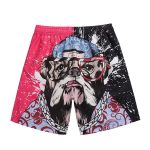 Beach Pants Men's Quick-drying Loose Couple Outfit Five-point Swimming Trunks - Image 4
