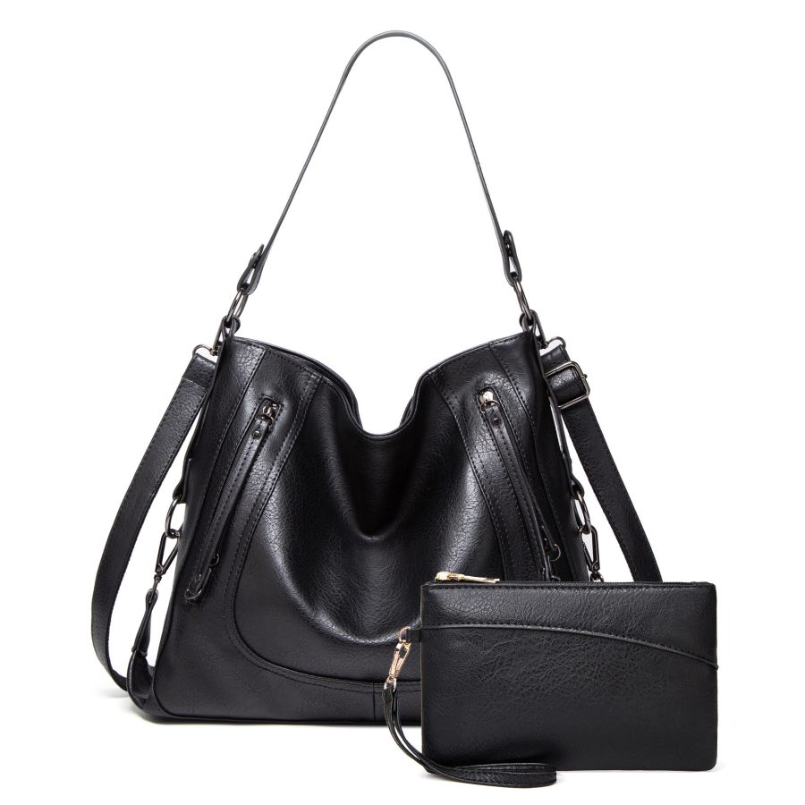 Fashion Large Capacity Totes Casual Handbag Shoulder Crossbody Retro Big Bag - Image 2