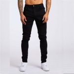 Men's Fashion Casual Slim Fit High Waist Jeans - Image 7