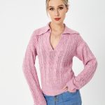 Women's Warm Casual Lapel Sweater - Image 4