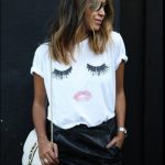 Women T shirt Kiss Lips - Image 3
