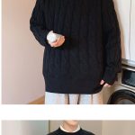Loose Base Twist Round Neck Sweater Hand-woven Sweater - Image 10