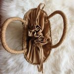 Trendy Japanese Style Paper String Woven Handbag - Image 2