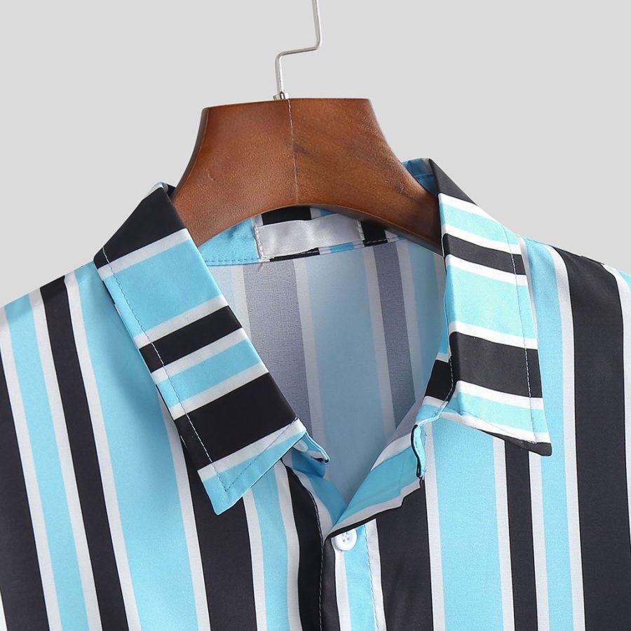 Men Stripe shirts - Image 5