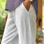 Women's Loose And Simple Solid Color Fashion Casual Pants Straight-leg Trousers - Image 2