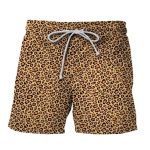 Summer Advanced 3D Printing Leopard Print Men's Shorts - Image 7