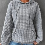 Women's Loose Casual Solid Color Long-sleeved Sweater - Image 4
