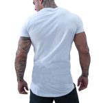 Round neck short sleeve T-shirt men - Image 2