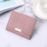 Women's Short Three Fold Multiple Card Slots Large Capacity Zipper Coin Purse - Image 6