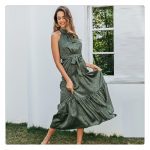Printed midi dress - Image 2
