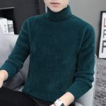 Mink High Collar Sweater Men's Undercoat - Image 4