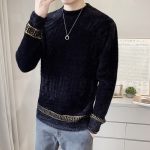 Mink High Collar Sweater Men's Undercoat - Image 8