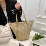 Straw Braided Bag One Shoulder Portable Leisure Simple - Image 3