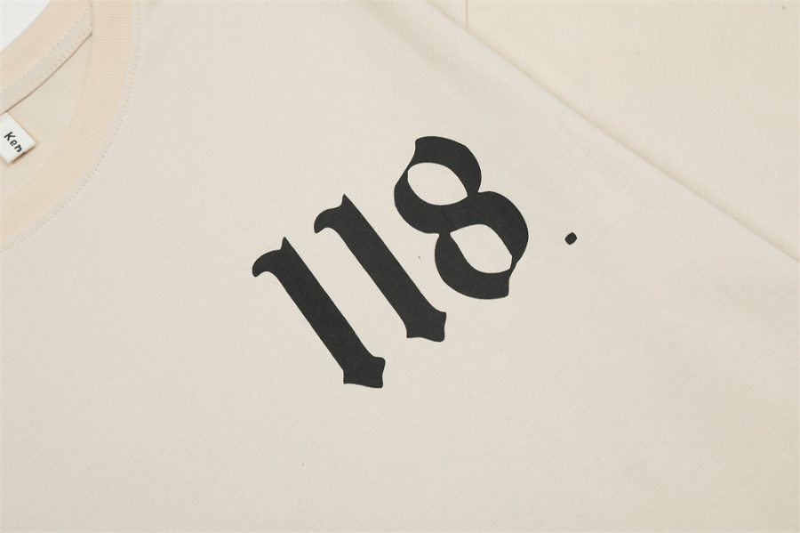 Cross Printed Cotton T-shirt For Men - Image 8