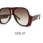 Retro Avant-garde Men And Women Fashion Big Frame Sunglasses - Image 8