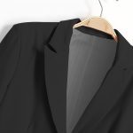 Office Ladies Black Formal Blazer Women Work Suit - Image 3