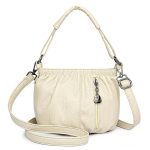 Retro Pleated Design Bucket Bag Fashion All-match Shoulder Messenger Bags For Women Handbag - Image 8