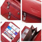 Long Cowhide Multiple Card Slots Coin Pocket RFID Anti-magnetic Women's Handbag - Image 9