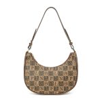 Niche Retro Alphabet Jacquard Shoulder Bag - Image 4