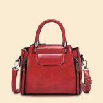 High-grade Portable Women's Large Capacity Korean Style Versatile Retro Simple Shoulder Messenger Bag - Image 4