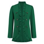 Women's Ruffled Cardigan Button Jacket - Image 6