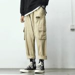 Overalls Men's Thin Cropped Straight - Image 4