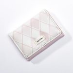 Wallet Women's Short Plaid Small Fresh Folding - Image 3