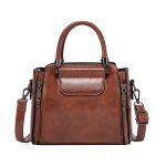 High-grade Portable Women's Large Capacity Korean Style Versatile Retro Simple Shoulder Messenger Bag - Image 3