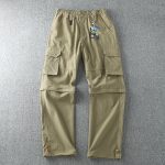Men's Fashion Outdoor Elastic Waist Workwear Casual Pants - Image 5
