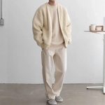 Fashion Trendy Ins Trendy Knitted Cardigan Men's Sweater - Image 6