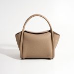 First Layer Cowhide Vegetable Basket Crossbody Bag For Women - Image 8