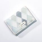 Wallet Women's Short Plaid Small Fresh Folding - Image 5