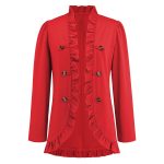 Women's Ruffled Cardigan Button Jacket - Image 5