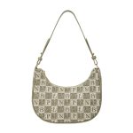 Niche Retro Alphabet Jacquard Shoulder Bag - Image 3