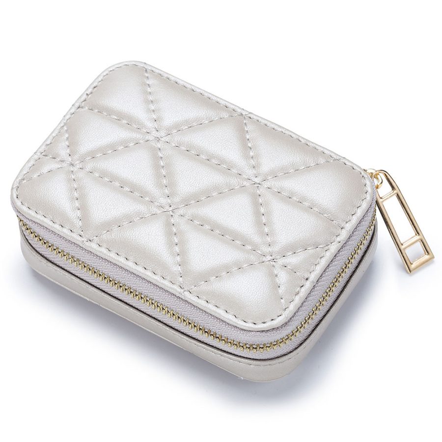 Rhombus Portable Portable Lipstick Pack Mini Cosmetic Bag - Image 7