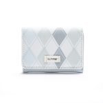 Wallet Women's Short Plaid Small Fresh Folding - Image 2
